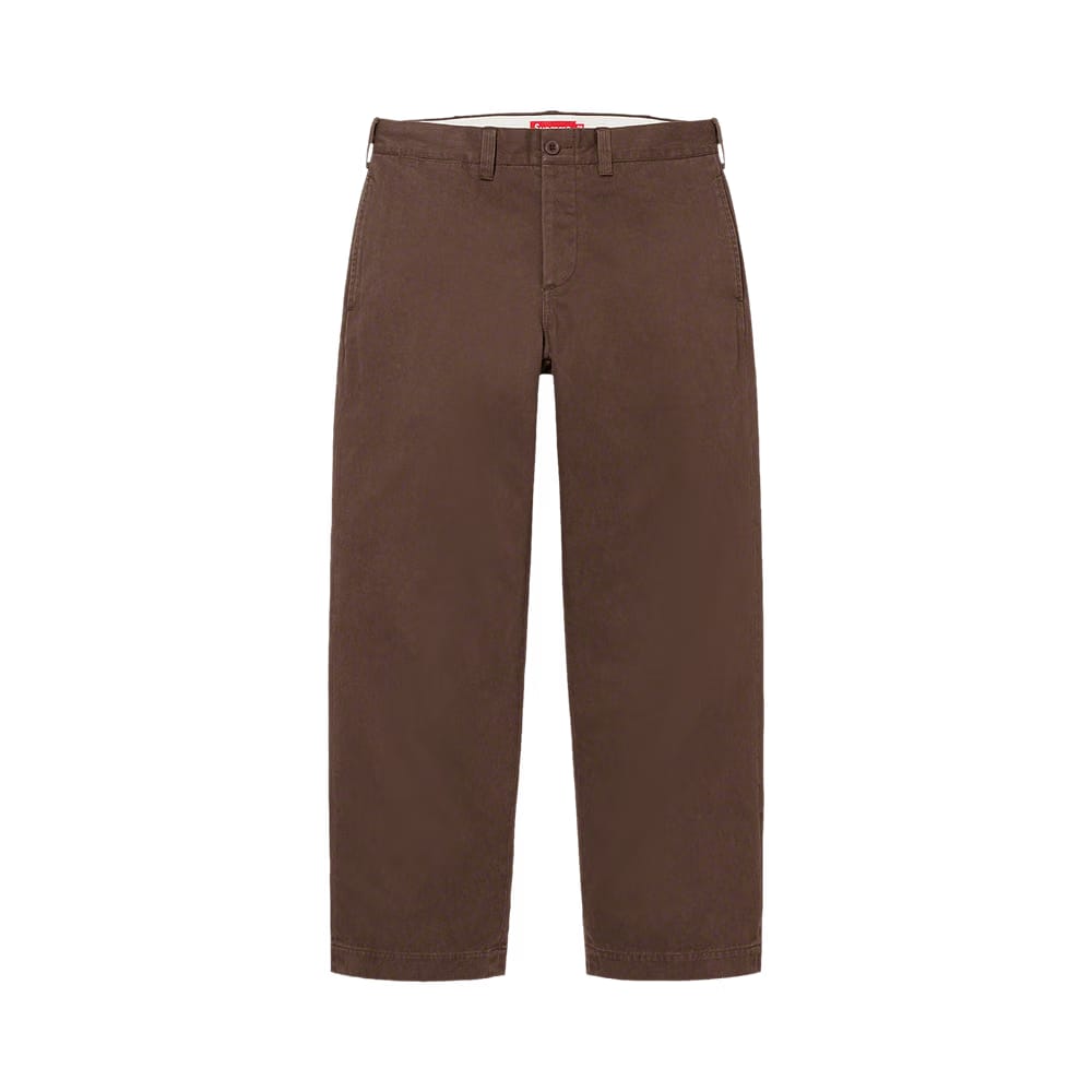 Supreme Chino Pant Brown
