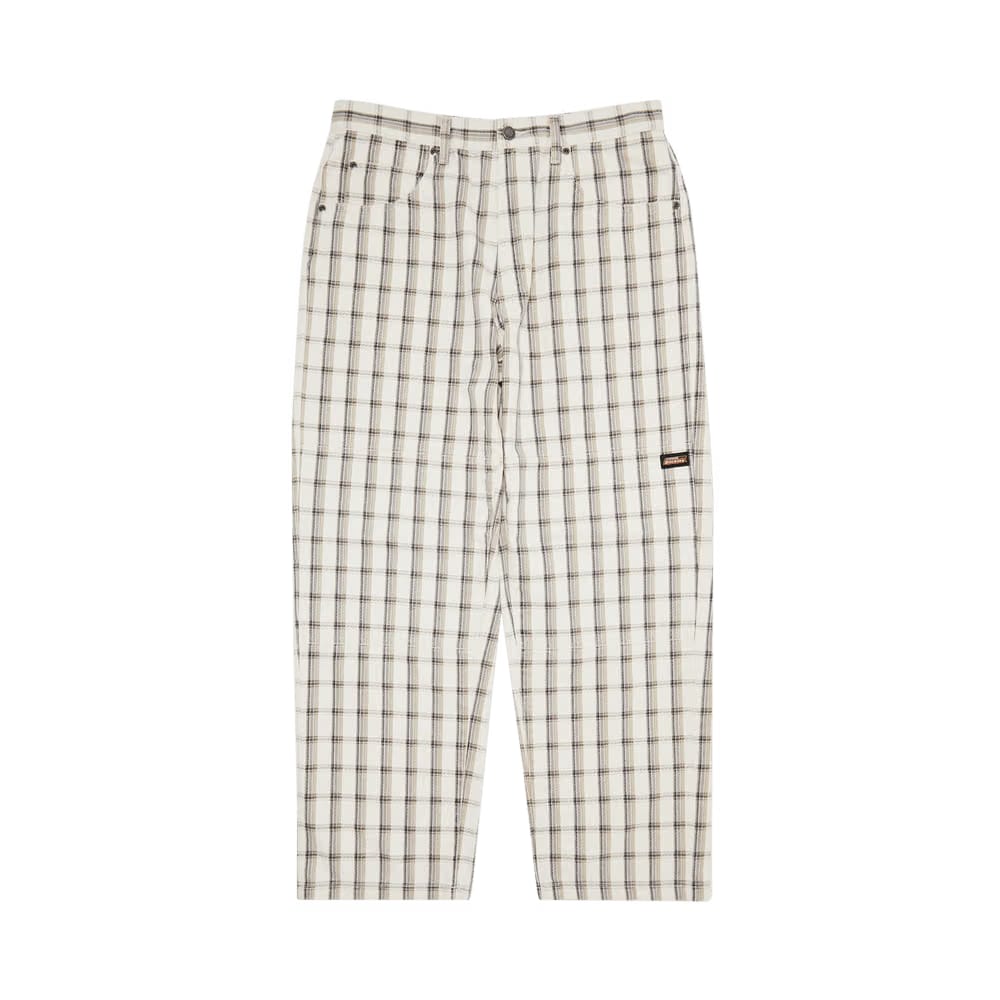 Supreme x Dickies Double Knee Baggy Jean White Plaid