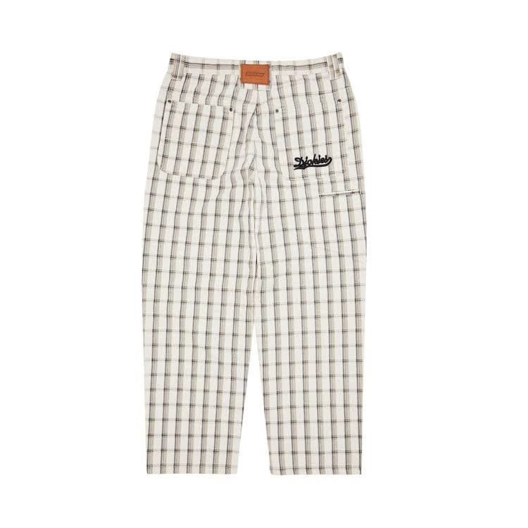 Supreme x Dickies Double Knee Baggy Jean White Plaid