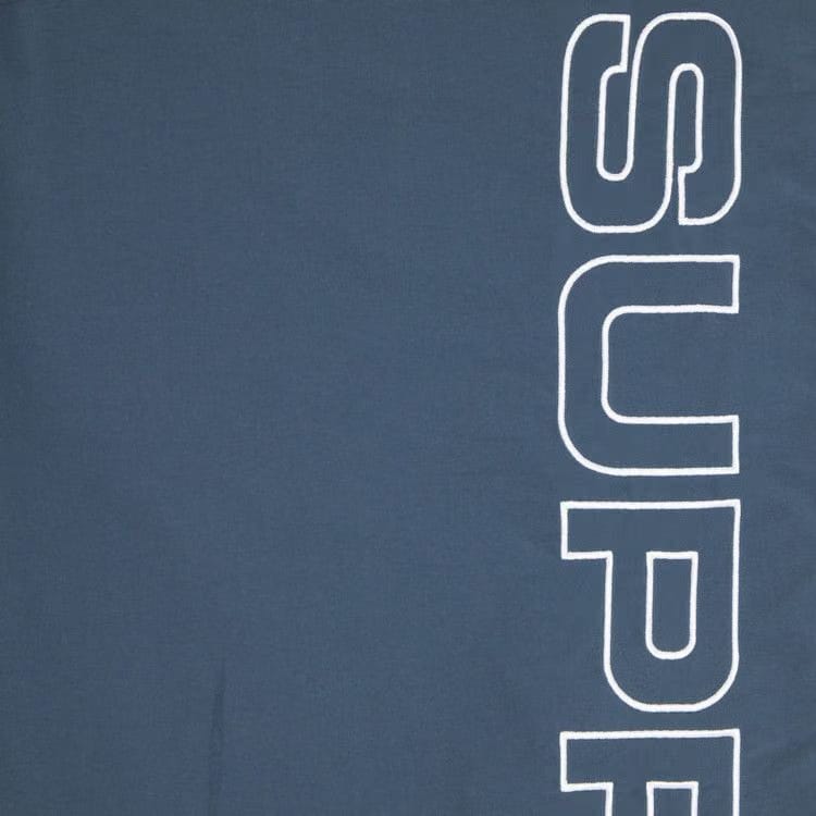 Supreme Spellout Embroidered Track Pant Dark Blue