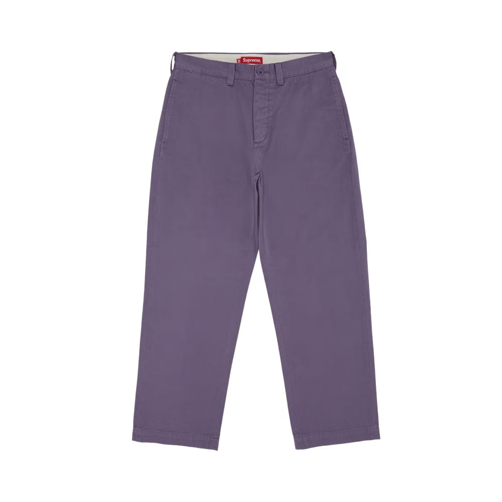 Supreme Chino Pant Dusty Purple