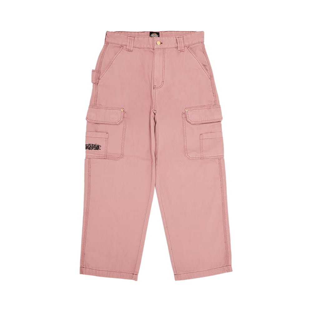 Supreme x Dickies Flannel Lined Cargo Pant Pink