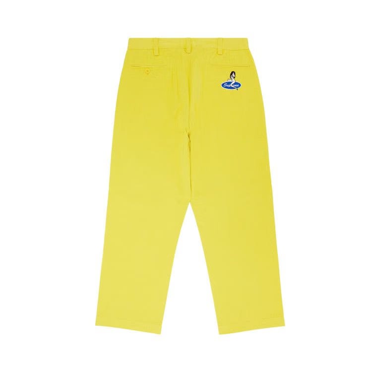 Supreme Chino Pant Lime Yellow