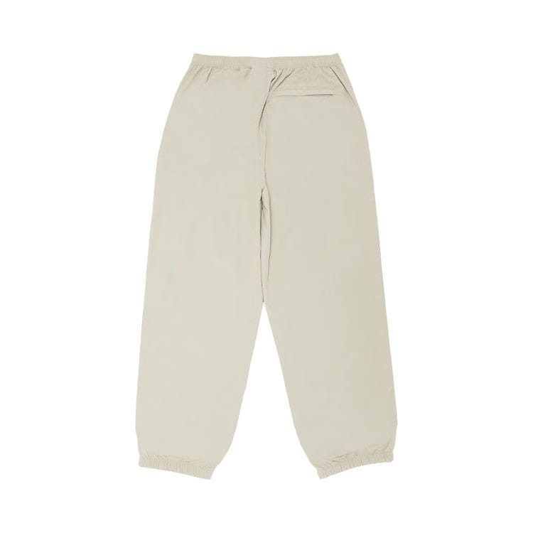 Supreme Contrast Zip Warm Up Pant Tan