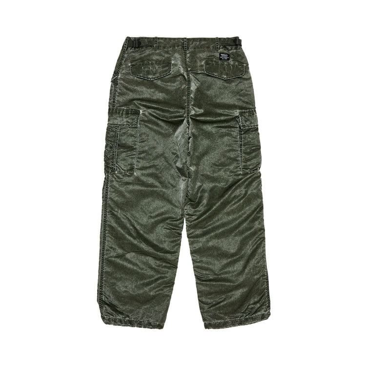 Supreme Washed Flight Satin Cargo Pant Olive