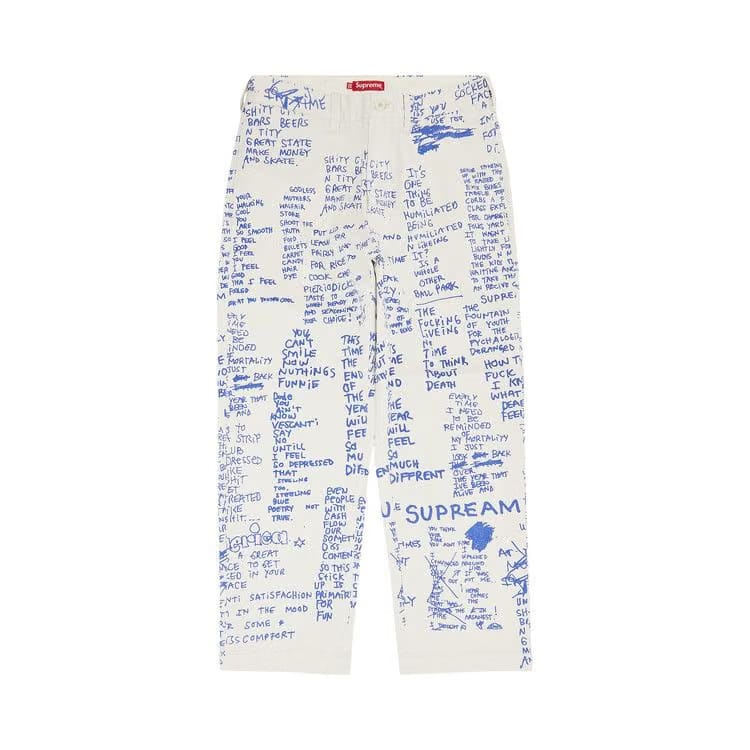 Supreme Gonz Poems Chino Pant Stone