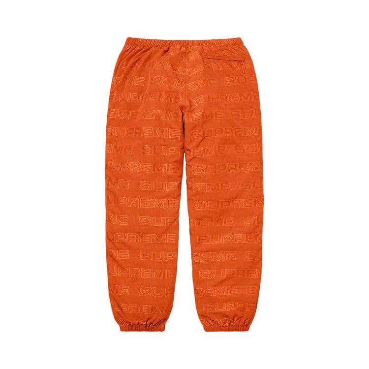 Supreme Logo Ripstop Track Pant Orange