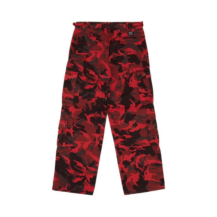 Supreme Cargo Pant Red Camo