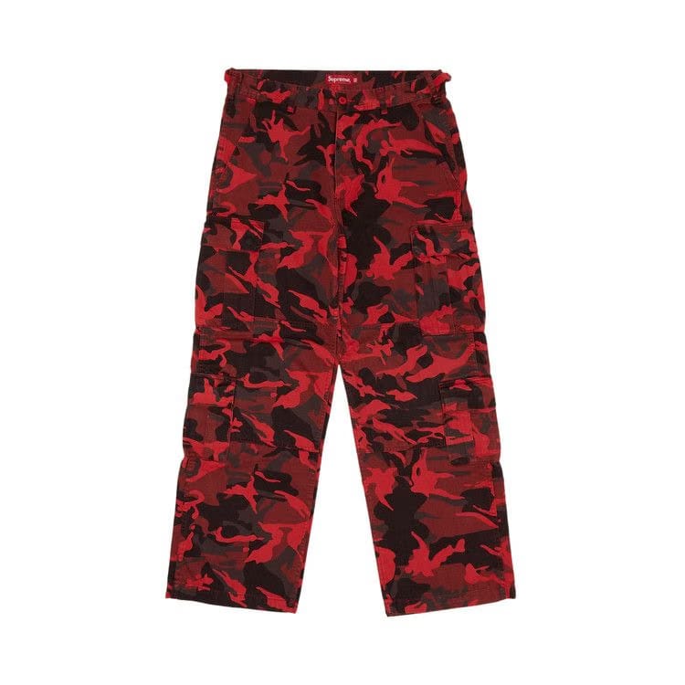 Supreme Cargo Pant Red Camo