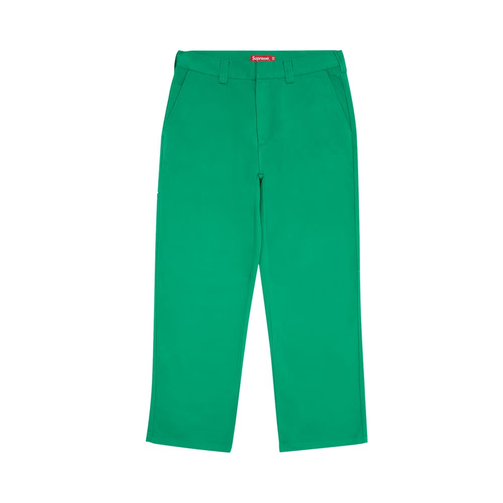 Supreme Work Pant Green