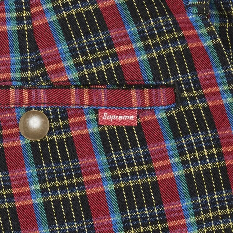 Supreme Work Pant Red Plaid