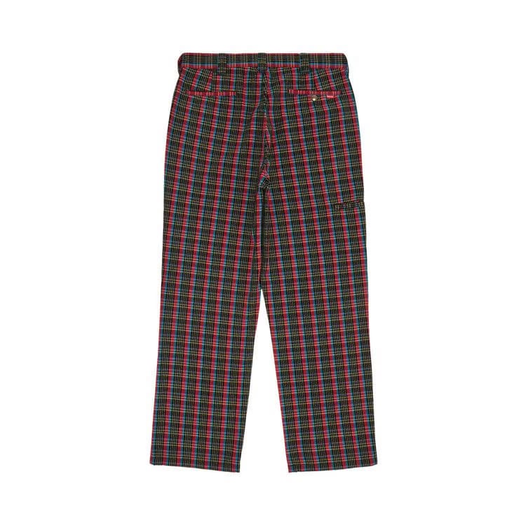 Supreme Work Pant Red Plaid
