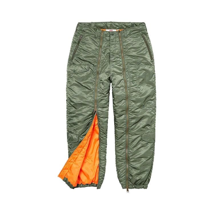 Supreme Nylon Flight Pant Olive