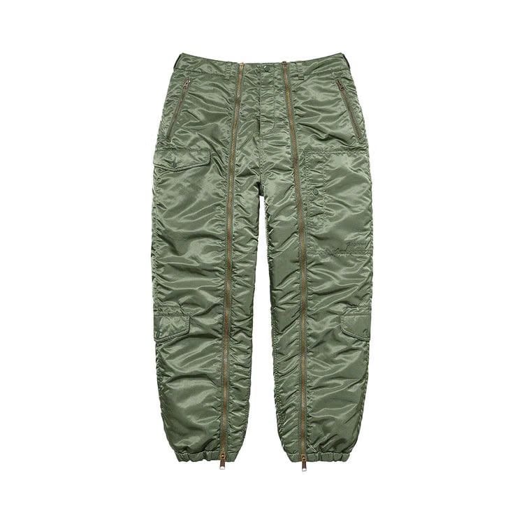 Supreme Nylon Flight Pant Olive