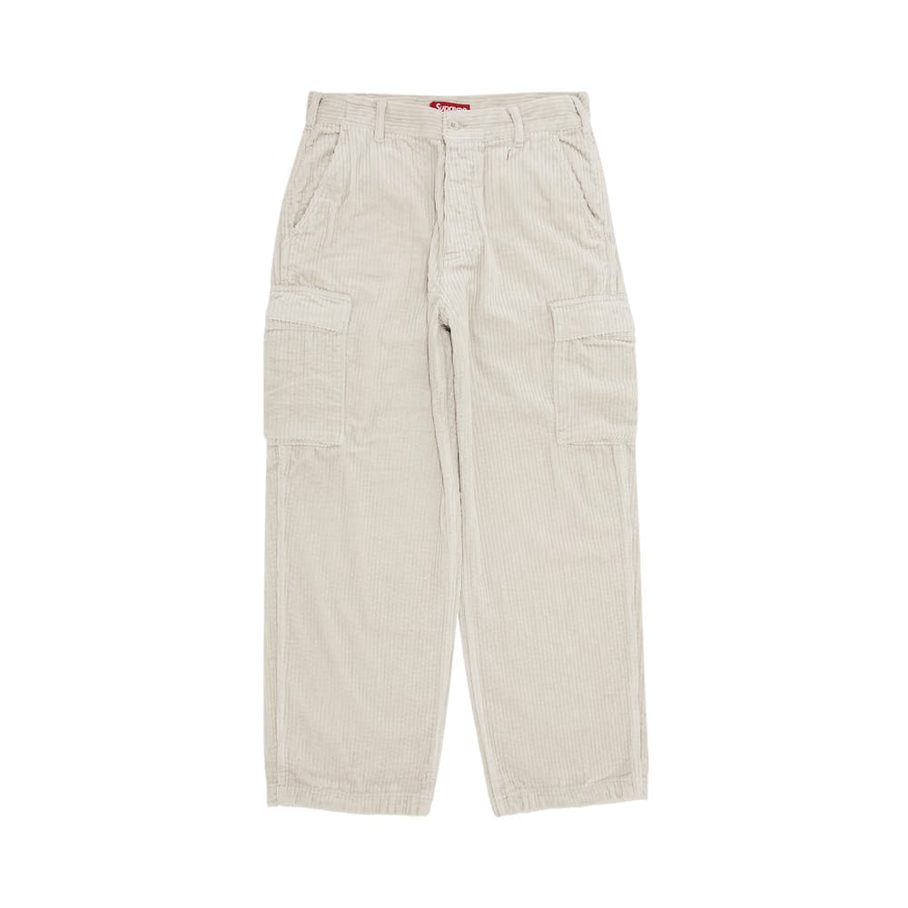 Supreme Wide Wale Corduroy Cargo Pant Stone