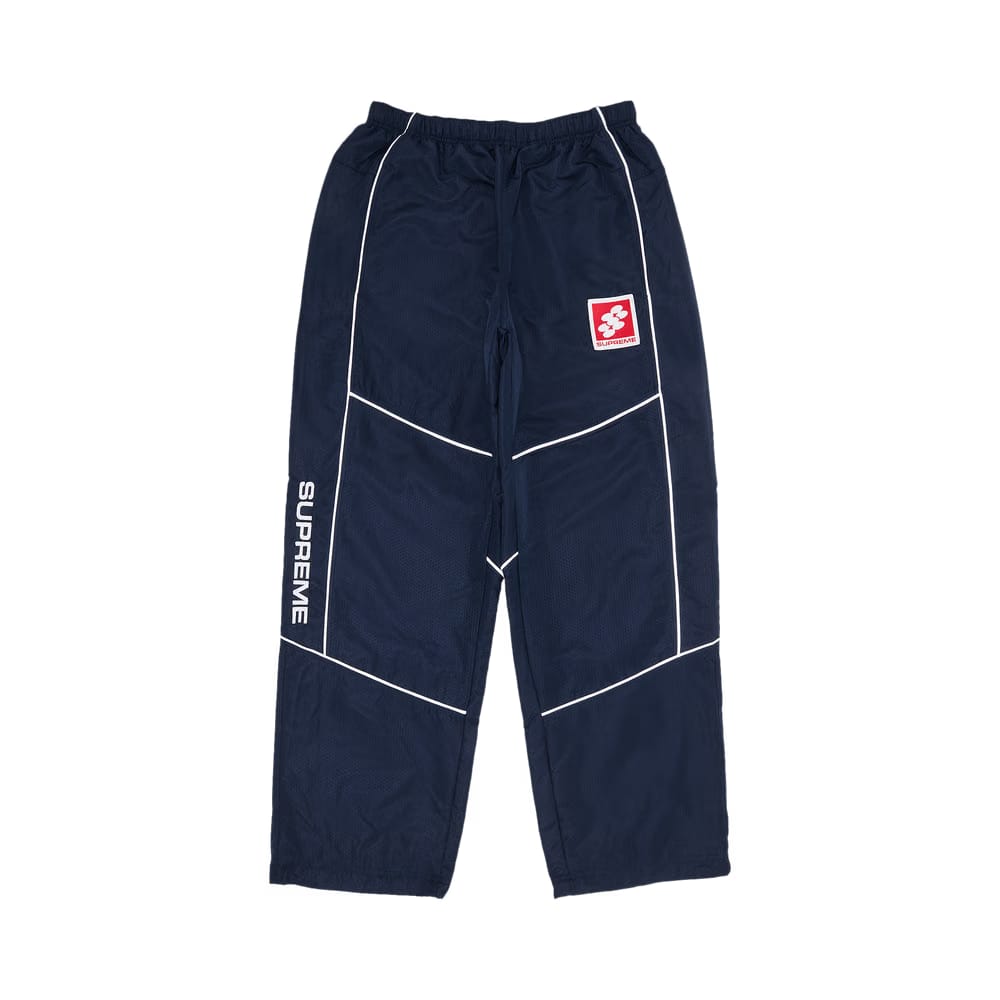 Supreme Reflective Piping Track Pant Navy