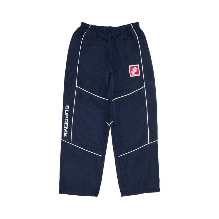 Supreme Reflective Piping Track Pant Navy