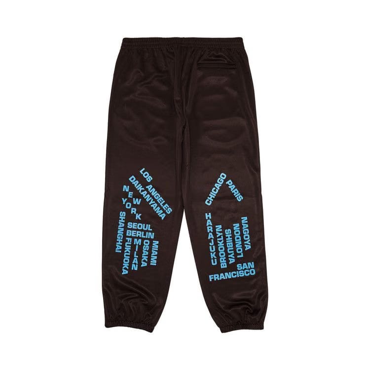 Supreme Worldwide Tricot Track Pant Brown