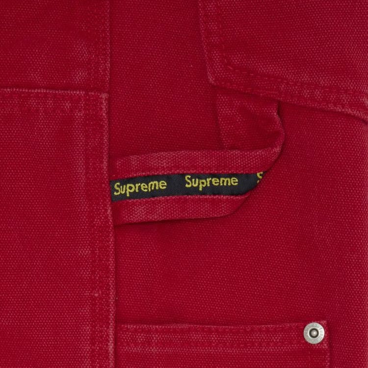 Supreme Double Knee Painter Pant Red