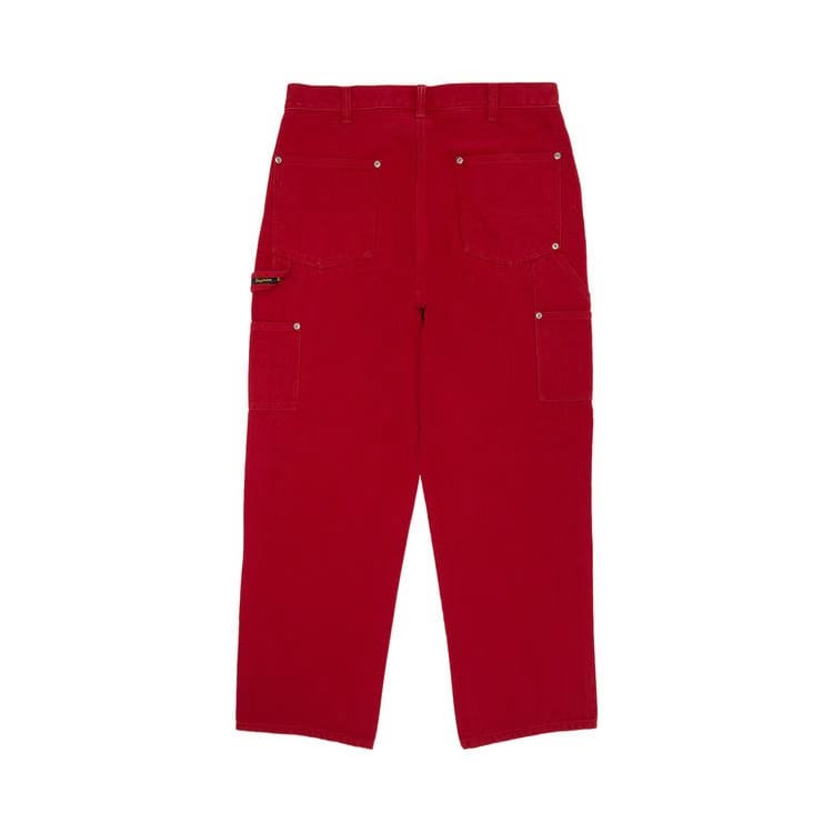 Supreme Double Knee Painter Pant Red