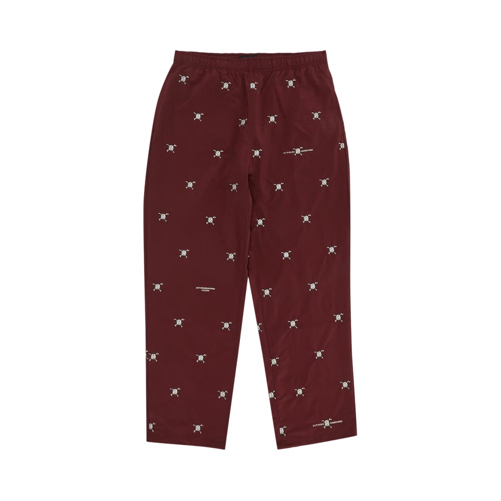 Supreme x UNDERCOVER Track Pant Burgundy