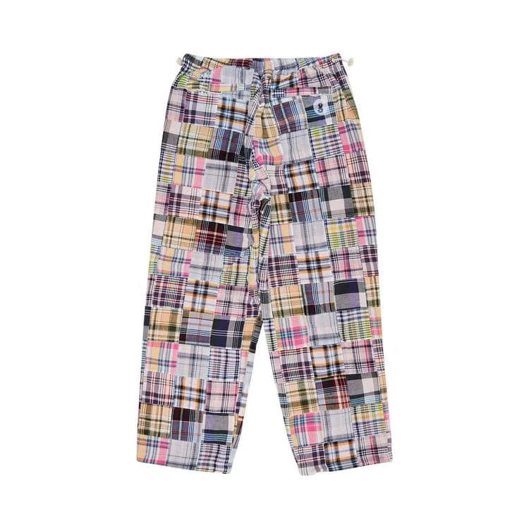 Supreme x Goodenough Patchwork Madras Full Zip Track Pant Multicolor