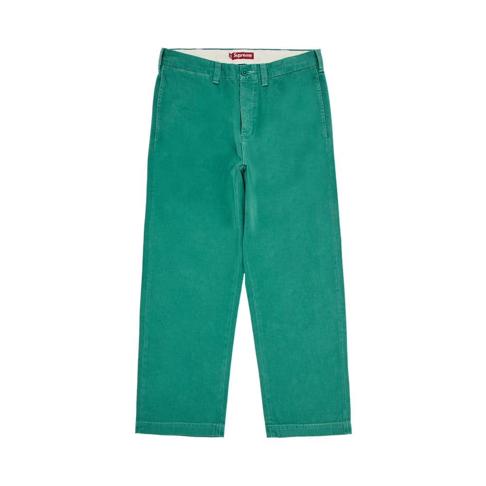 Supreme Chino Pant Dark Mint