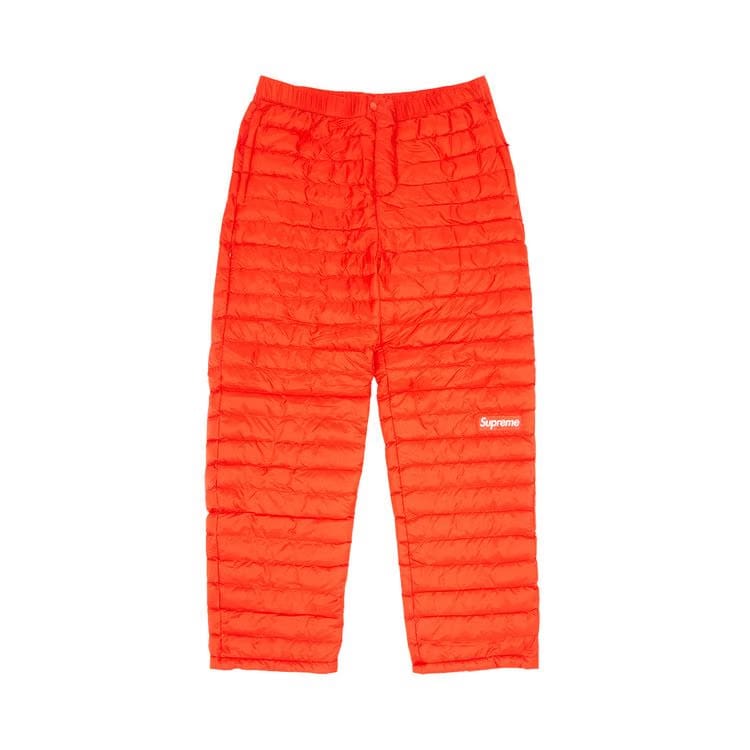 Supreme Micro Down Pant Dark Orange