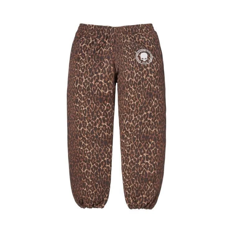 Supreme x Number (N)Ine Drawstring Sweatpant Leopard