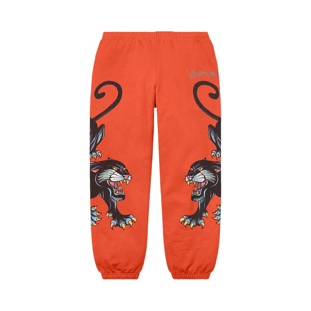 Supreme Panther Sweatpant Burnt Orange