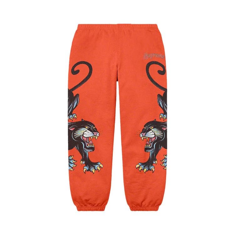 Supreme Panther Sweatpant Burnt Orange