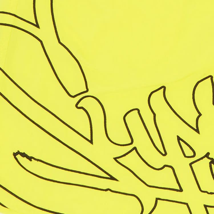 Supreme Tag Water Shorts Yellow