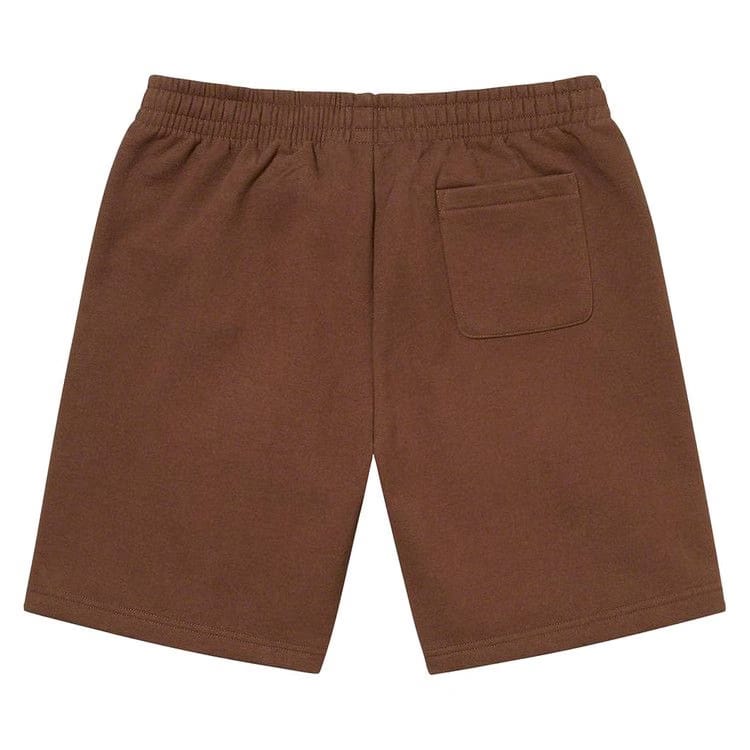 Supreme Small Box Sweatshort Dark Brown