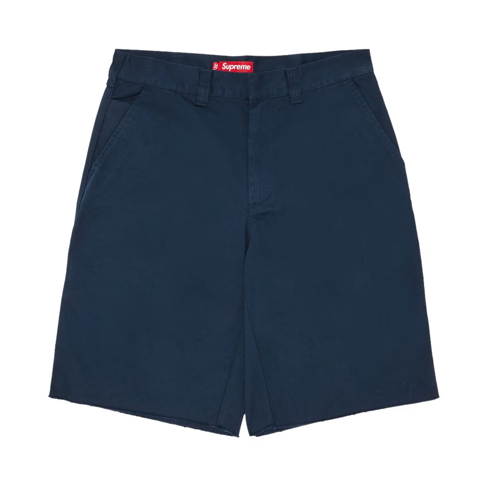 Supreme Work Shorts Light Navy