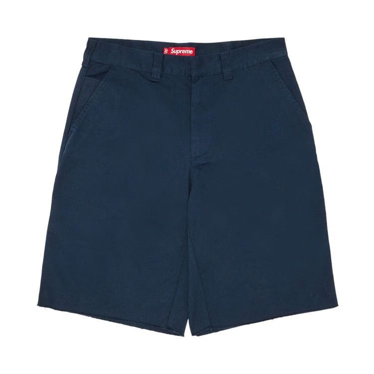 Supreme Work Shorts Light Navy
