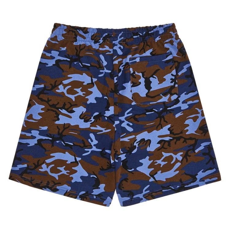 Supreme Small Box Sweatshort Blue Camo