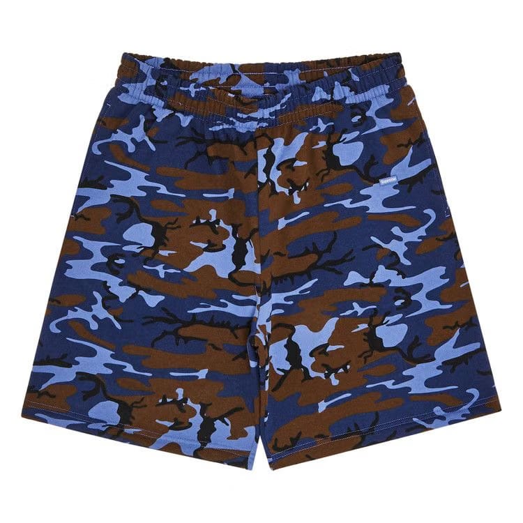 Supreme Small Box Sweatshort Blue Camo