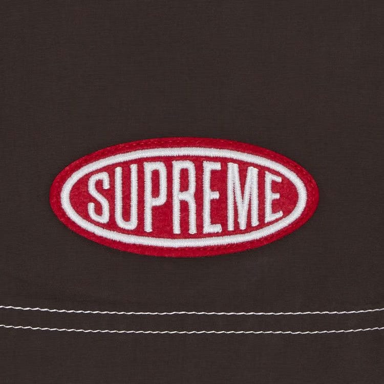 Supreme Nylon Painter Shorts Dark Brown