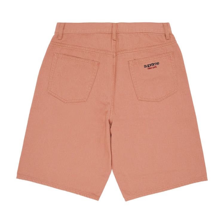 Supreme Baggy Denim Shorts Dusty Peach