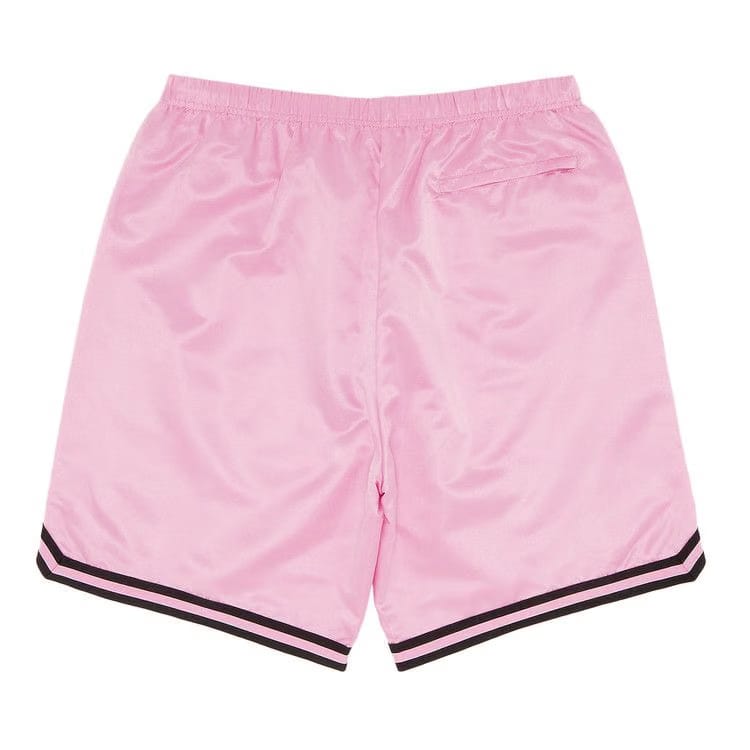 Supreme x Mitchell & Ness Satin Basketball Shorts Pink