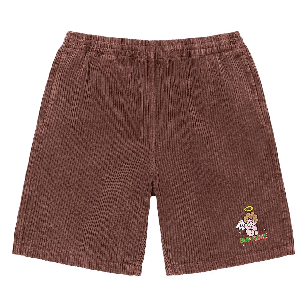 Supreme Corduroy Shorts Brown