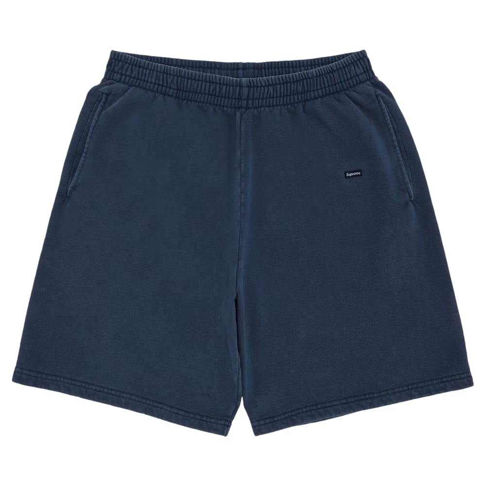 Supreme Overdyed Small Box Sweatshort Dark Slate