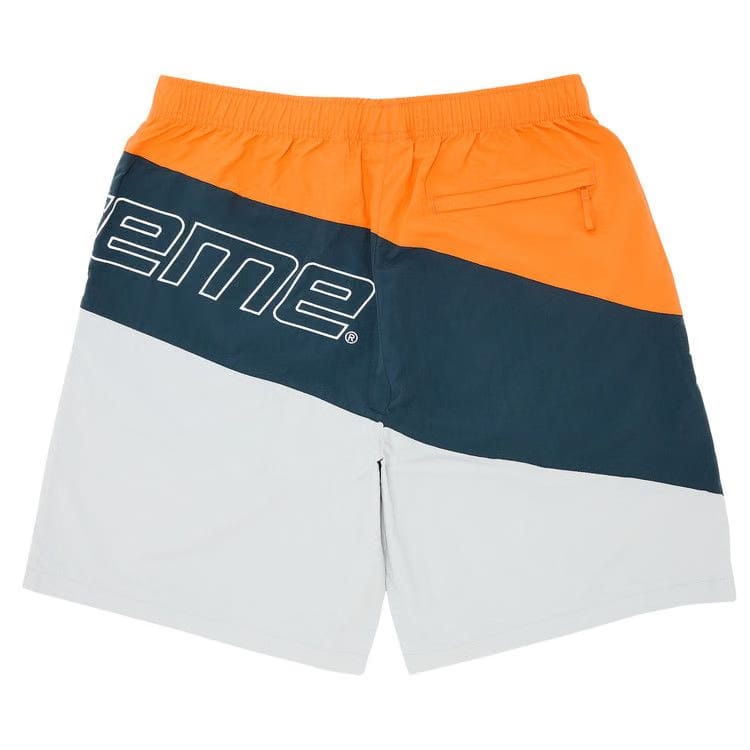 Supreme Curve Nylon Shorts Grey