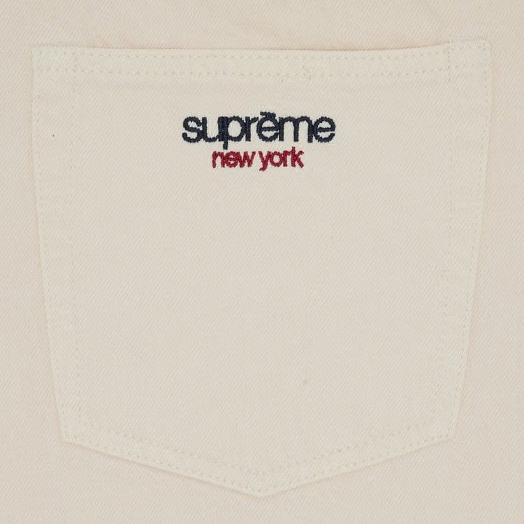 Supreme Baggy Denim Shorts Natural