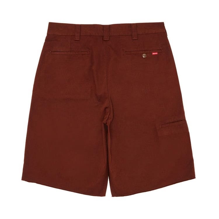 Supreme Work Shorts Mahogany