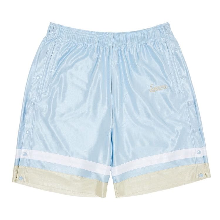 Supreme Dazzle Breakaway Shorts Light Blue