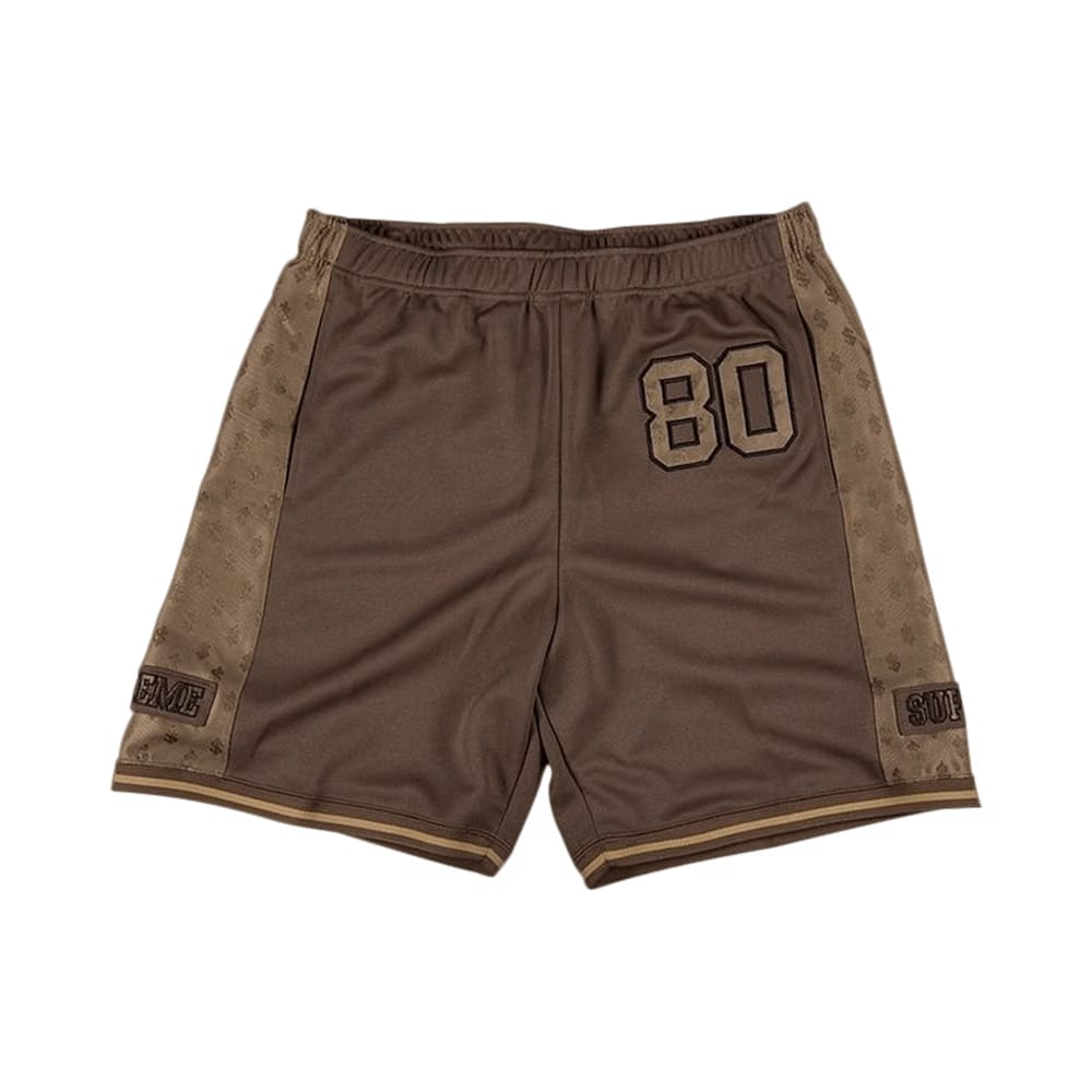 Supreme Monogram Shorts Brown