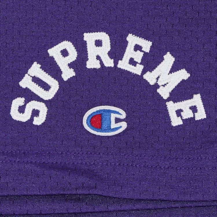Supreme x Champion Mesh Shorts Purple