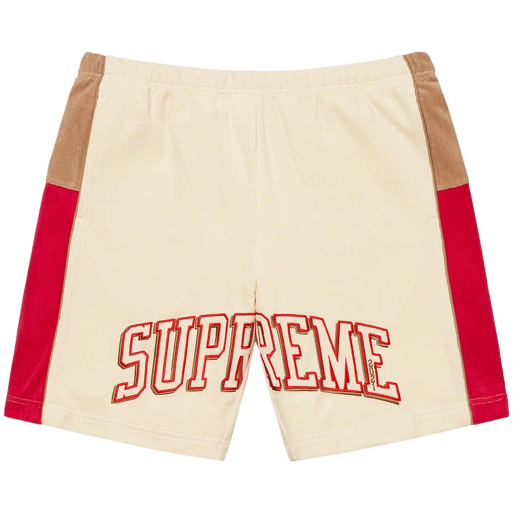 Supreme Terry Basketball Shorts Stone
