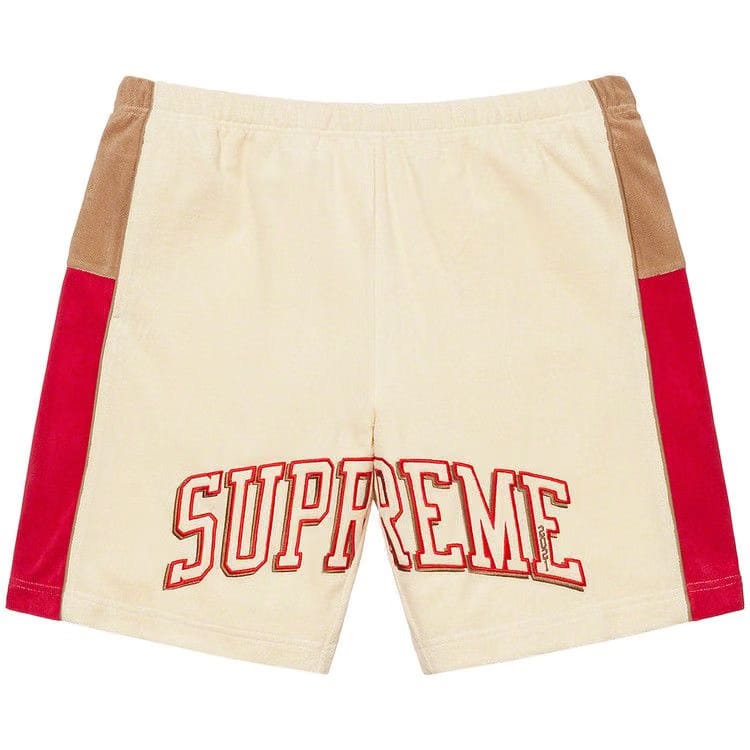 Supreme Terry Basketball Shorts Stone